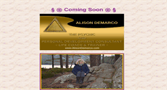 Desktop Screenshot of alisondemarco.com
